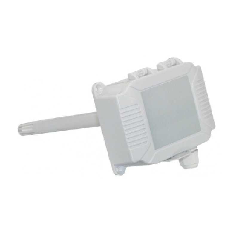 Air duct temperature and humidity sensor